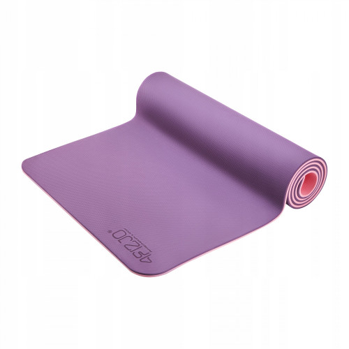 Мат для фитнеса  4FIZJO TPE 180 x 60 x 0.6 см Violet/Pink - фото №9